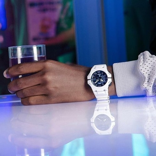 CASIO G-SHOCK GA-B001SF-7AER DE HOMBRE CON CARBON CORE GUARD Y BLUETOOTH BLANCO - Photo 4 sur 5
