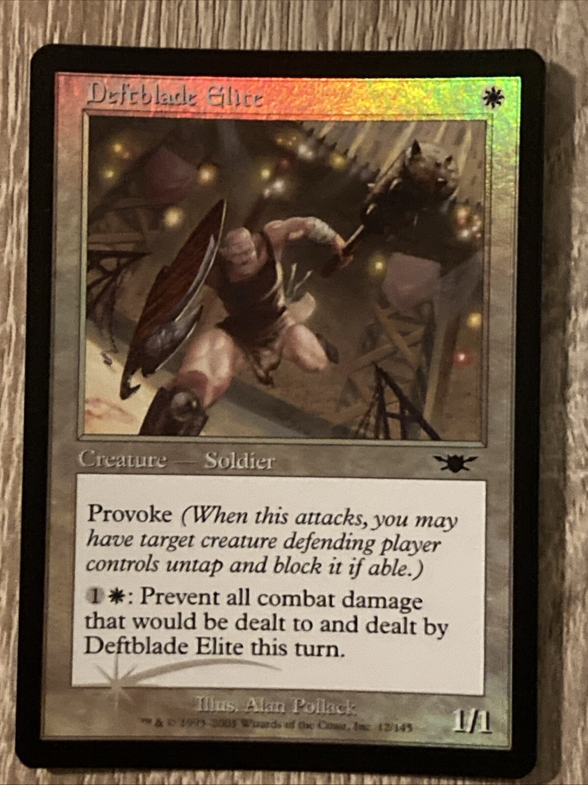 Deftblade Elite Foil Magic Legions 2003 NM MAGIC GATHERING CARD