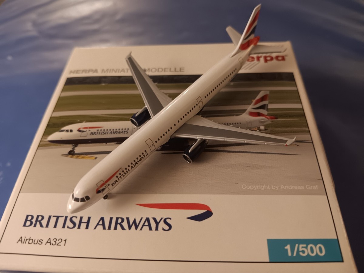 航空機・ヘリコプター BRITISH AIRWAYS Expresso Wing Ltd /herpa 1:500 herpa wings British Airways A 321 | eBay