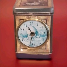 Àntique Collectable Humpty Dumpty Tĥe story of Alice commemorative clock ⏰️ Tin.