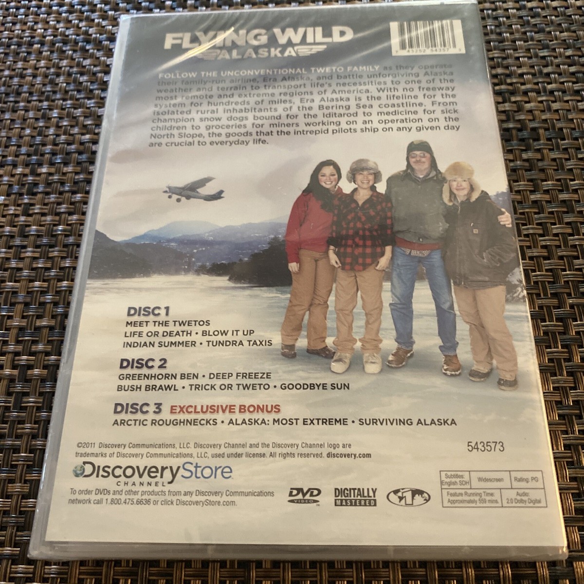 その他 Discoveries America: Alaska [DVD] Flying Wild Alaska Discovery Store Bonus Edition DVD