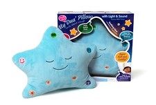 My Dua Pillow (Desi Doll) - BLUE - *SALE* Star Talking Islamic Toy Quran Baby 