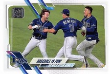 2021 TOPPS SERIES 2 (#353) - BASEBALL IS FUN - TAMPA BAY RAYS