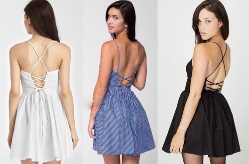 American Apparel Criss Cross Strappy 