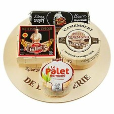 Gillot Plateau Normand N°7 piatto formaggio con burro in rotolo circa 870 g