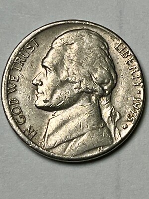 Multiple Errors 1975 Jefferson Nickel D, Rare | eBay