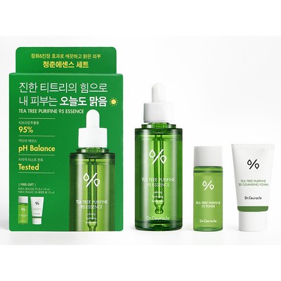 Dr. Ceuracle Tea Tree Purifine Essence Limited SET (+Toner Cleansing foam)