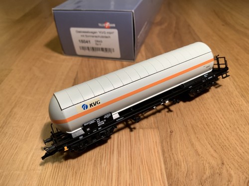 *** Tillig Gaskesselwagen „KVG“ Knickkesselwagen DR DB AG Zagkks 15041 TT NEU ** | Zustand: Neu