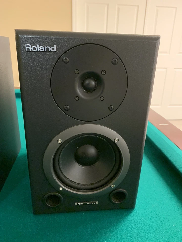 Un par de monitores digitales Roland DS-50A Bi-Amp en excelente estado Foto 3 de 4