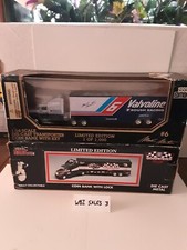 Lot of 2 Racing Champions Nascar 1/64th Transporter Banks Earnhardt,Martin