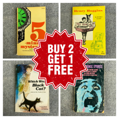 Scholastic VINTAGE Paperbacks CHOOSE Your TITLES Save Post Buy 2 Get 1 FREE 