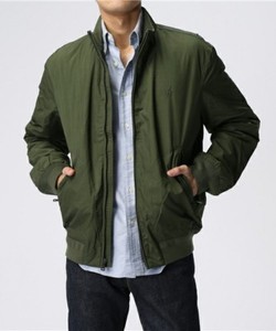 green polo bomber jacket