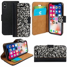 Image of Case For iPhone 17 16 Pro Max 15 14 13 12 11 XR Leather Flip Wallet Phone Cover