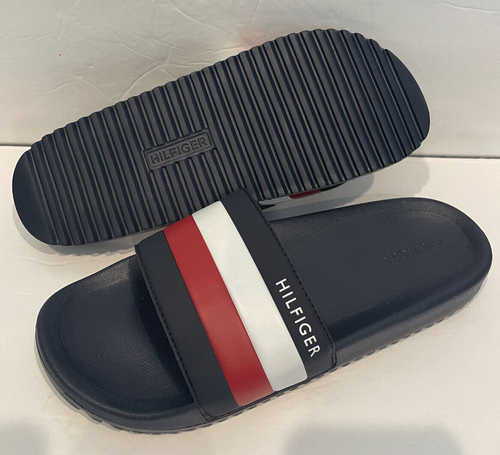 Men's Tommy Hilfiger ROZI Slide Sandals Size: US-11 M Dark Blue  193280143694 | eBay