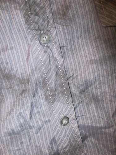 NWOT men's long sleeve shirt (3/4 roll tab sleeve) Helix Size XXL Black/gray - Picture 3 of 16
