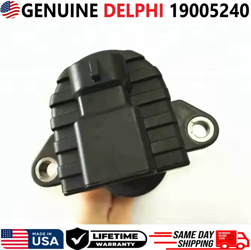 正品 DELPHI x1 点火线圈 适用于 2000 - 2004 五十铃本田 3.2L 3.5L V6,19005240 — 第 4/4 张图片