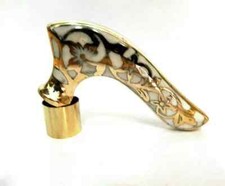 Vintage Brass Designer Victorian Head Handle For Wooden Walking Stick Cane