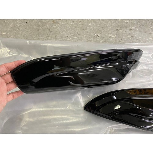 Black Fit For Honda CR-V CRV 6th M Look Add-on Rear Side Lip Splitter Spoiler - Picture 4 of 8