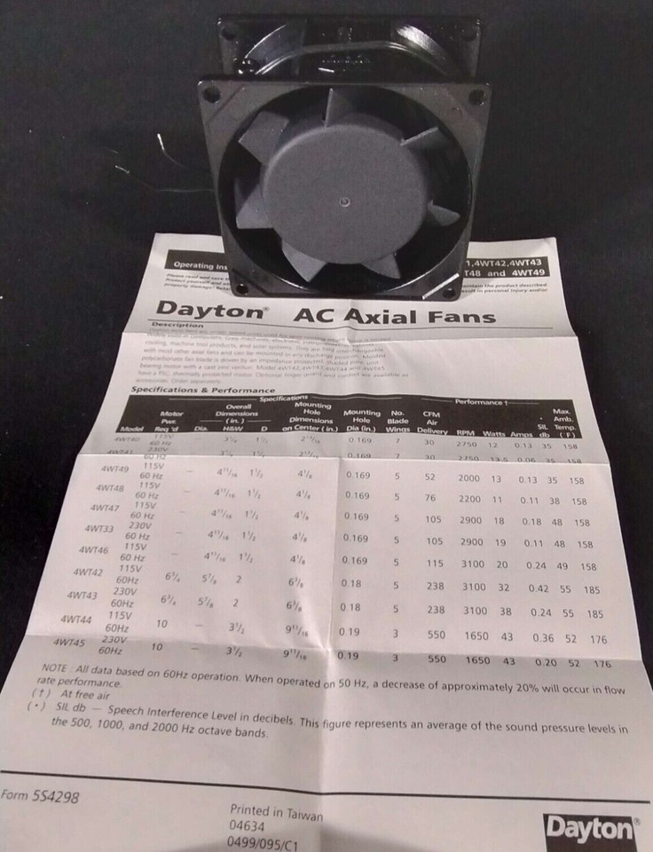 Ventola assiale per tubi di aerazione, diametro 160 mm