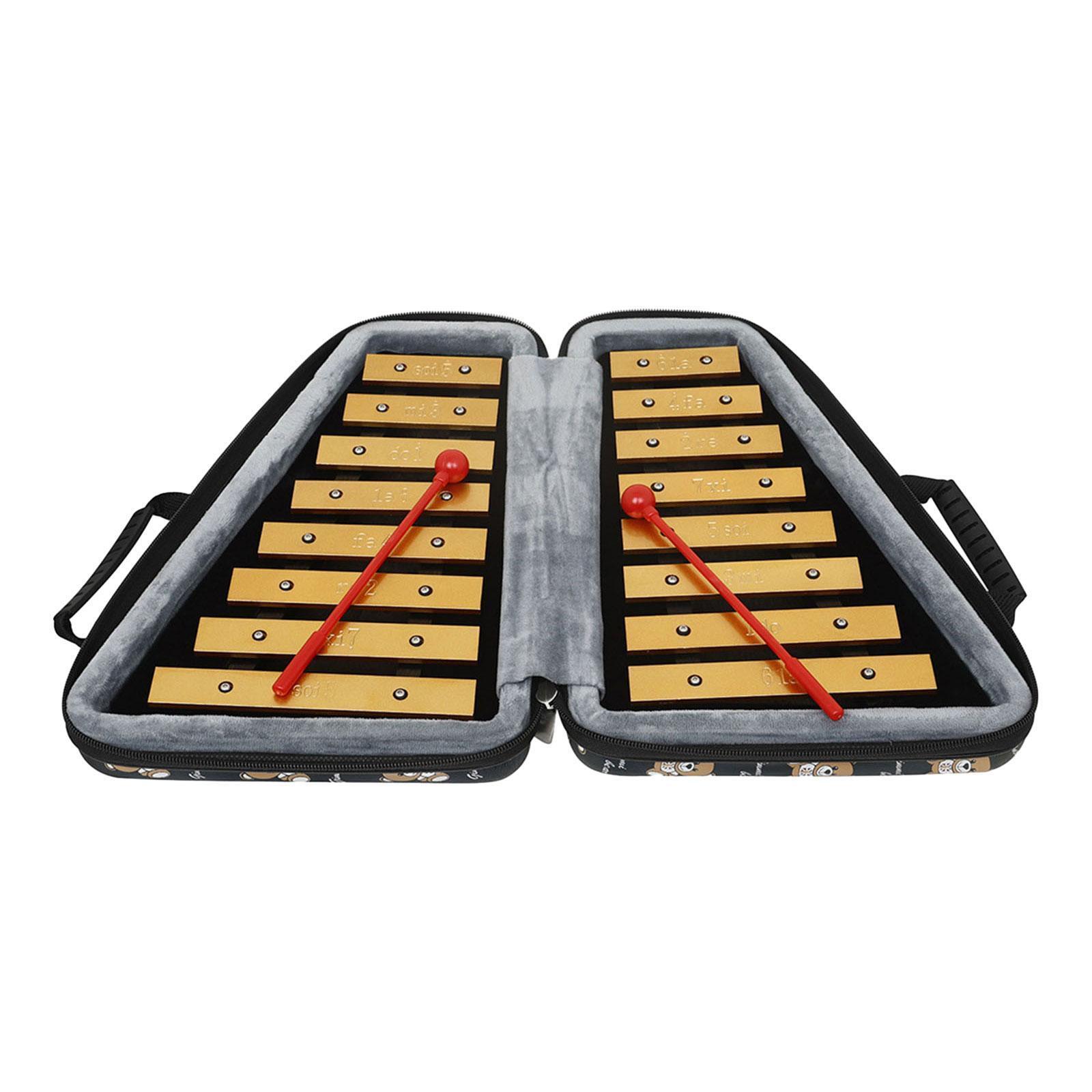 Glockenspiel Musical Instrument 16 Tone Xylophone for Kids Adults Beginners eBay