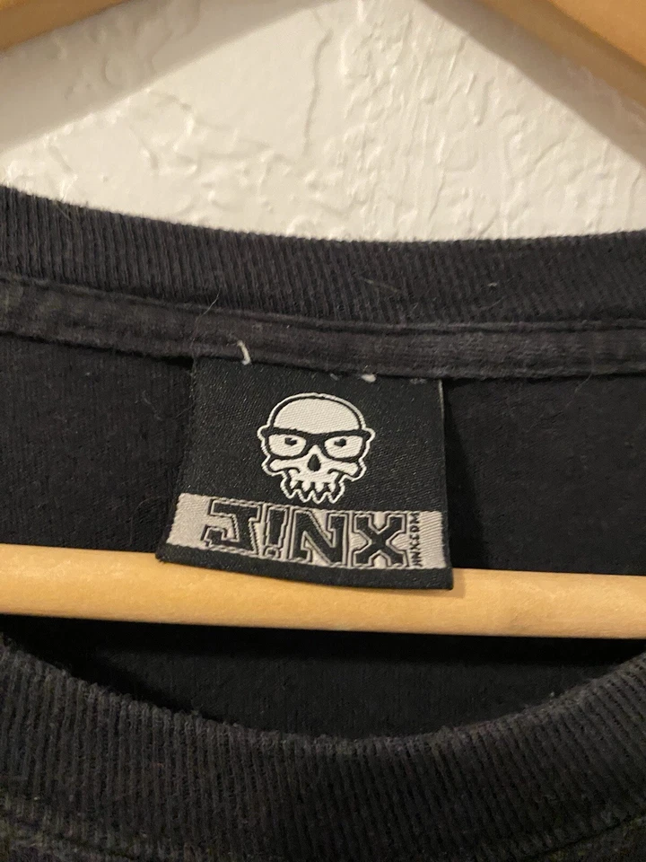 Camisa promocional vintage anos 2000 Y2K G4 TV para jogadores G4TV dupla face tamanho XL - Imagem 3 de 4