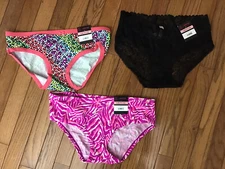 NWT NOBO No Boundaries Hipster Panties Size Large  (LOT OF 3 Hipsters)  (C15-1)