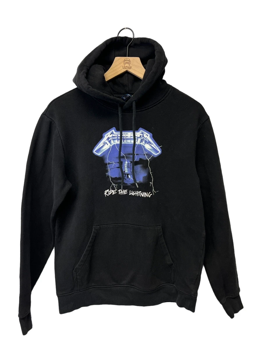 Metallica ride top the lightning hoodie