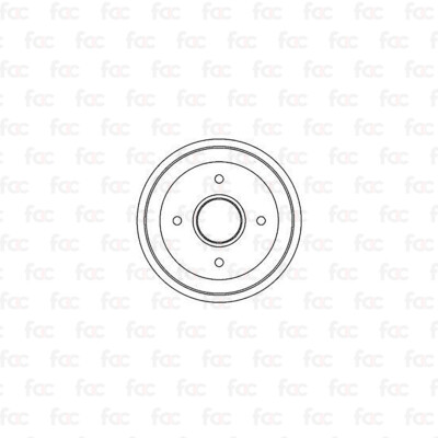 Brake Drums For Escort 1V -ABS 180MM Dr Rear Axle Abtex BDM107