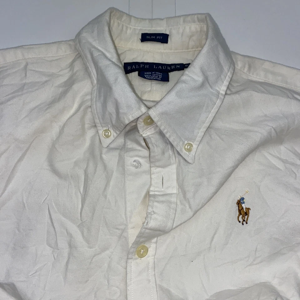 Venta al por mayor Lote de 25 camisas abotonadas grado B- Ralph Lauren para hombre Foto 4 de 4