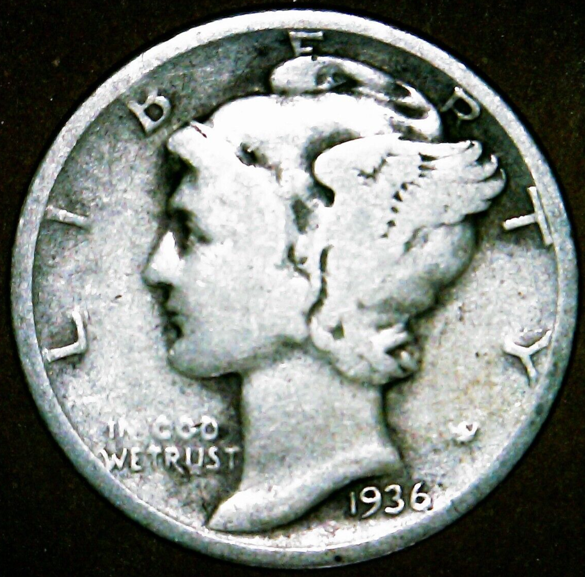 1936 MERCURY DIME 90% SILVER | eBay