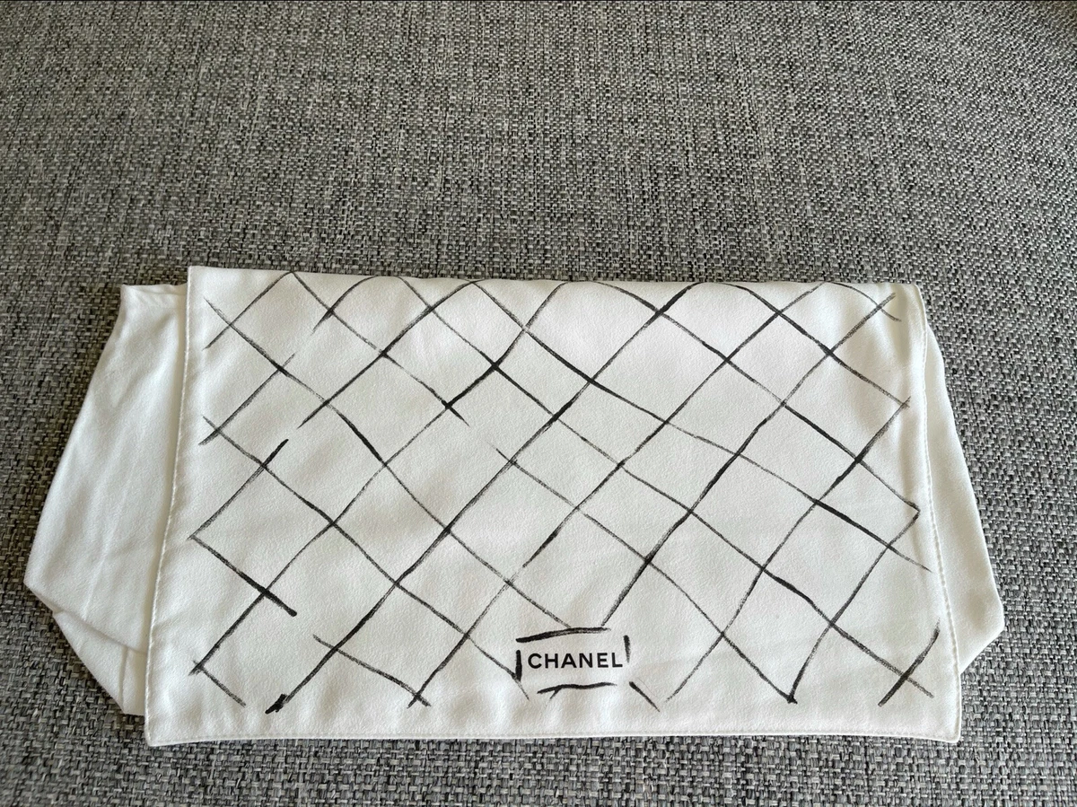 CHANEL, Other, Chanel White Karl Lagerfeld Dust Bag Jumbo