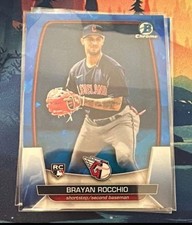 2023 Bowman Chrome Sapphire Edition - Brayan Rocchio #26 (RC)