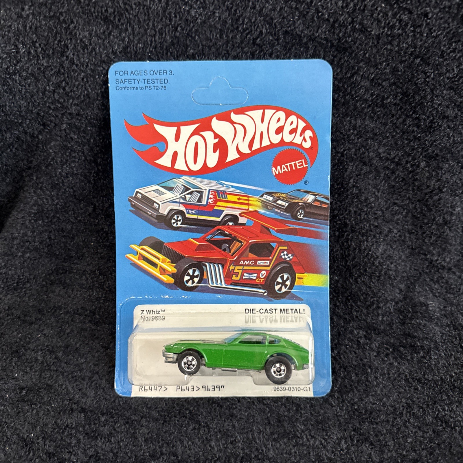 C48 Mattel Hot Wheels Blackwall era Green Datsun 280Z ZWhiz SX #9639 BP 1979