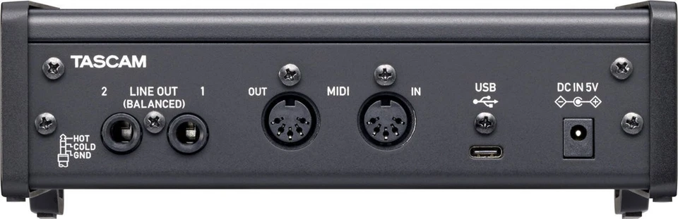 TASCAM US-2X2HR 2MIC, 2in/2out 24bit/192kHz High-resolution USB audio Interface - Image 2 of 4