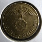 1938 Germany 5 Reichspfennig — photo from another recent sale