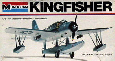 Monogram Nr.: 5304 , OS2U Kingfisher vintage 1977 -ar-