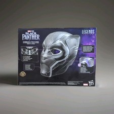 Marvel Legends Series Black Panther Premium Electronic Role Play Helmet New READ