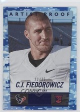 2014 Panini Hot Rookies Rookie Artist Proof 23/35 CJ Fiedorowicz #346 0f8