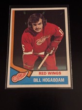 Bill Hogaboam 1974-75 Topps Hockey NM-MT Red Wings 116