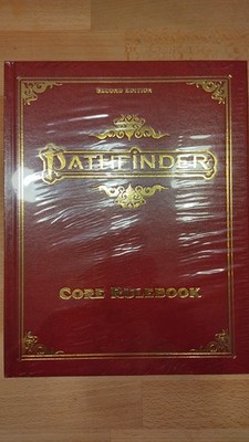 Limited Edition Pathfinder 2nd Edition Rulebooks english new - Regelwerk
