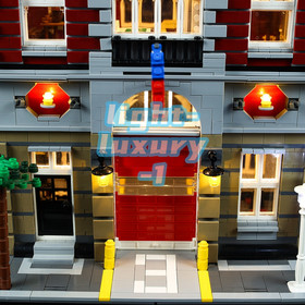 LED Light Kit for Fire Brigade - Compatible with LEGO&reg; 10197 Set