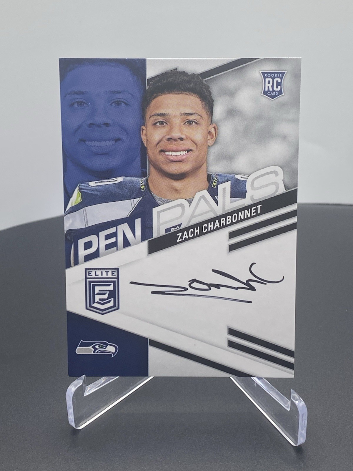 2023 Panini Donruss Elite - Pen Pals Zach Charbonnet #PPZCH AU RC