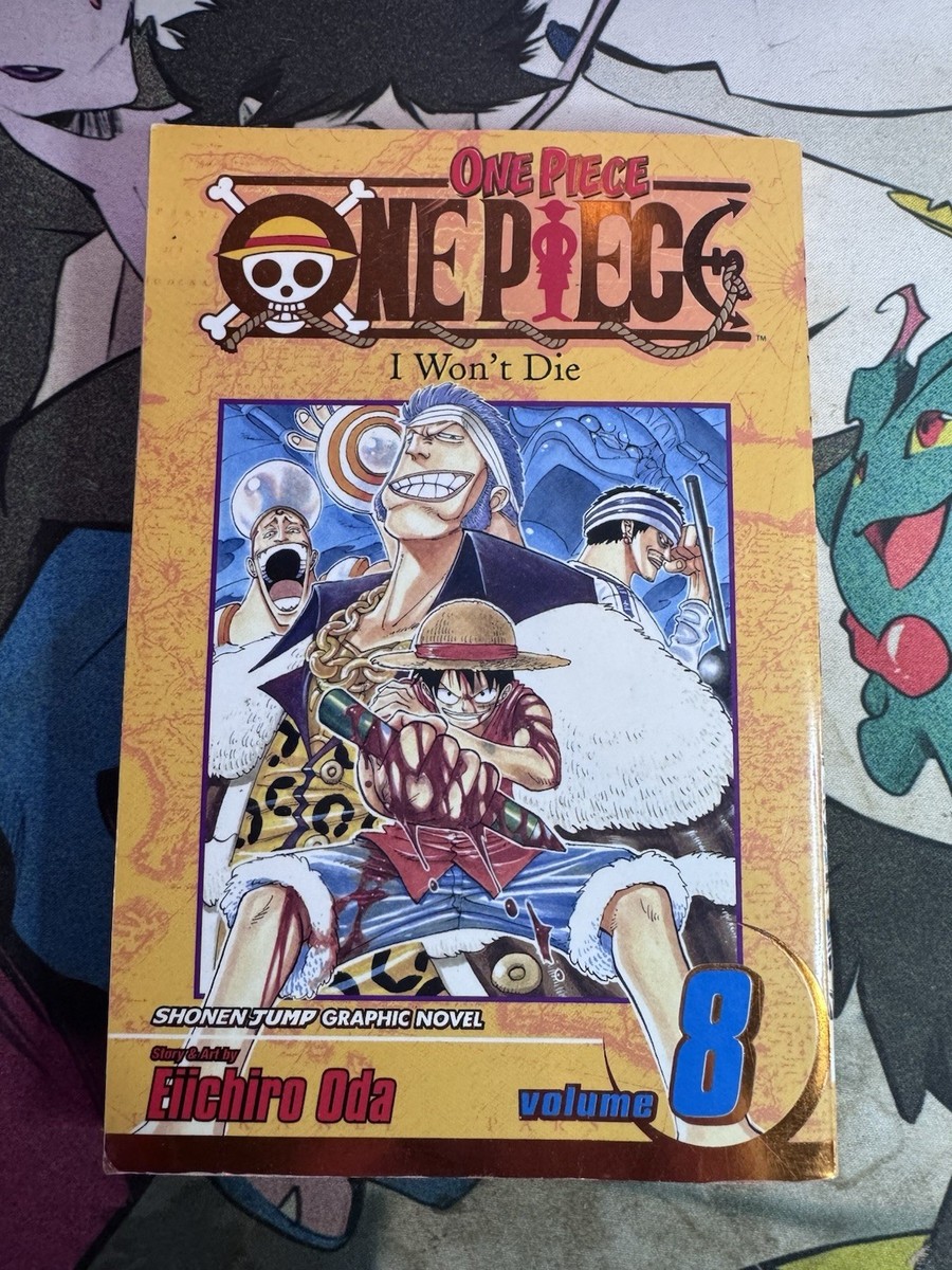 One Piece Volume 8 Gold Foil first edition printing #8 | eBay