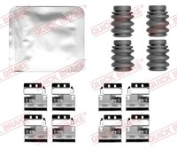 ZubehöRsatz Scheibenbremsbelag Quick Brake 109-0174 FüR Tesla Model Allrad AWD