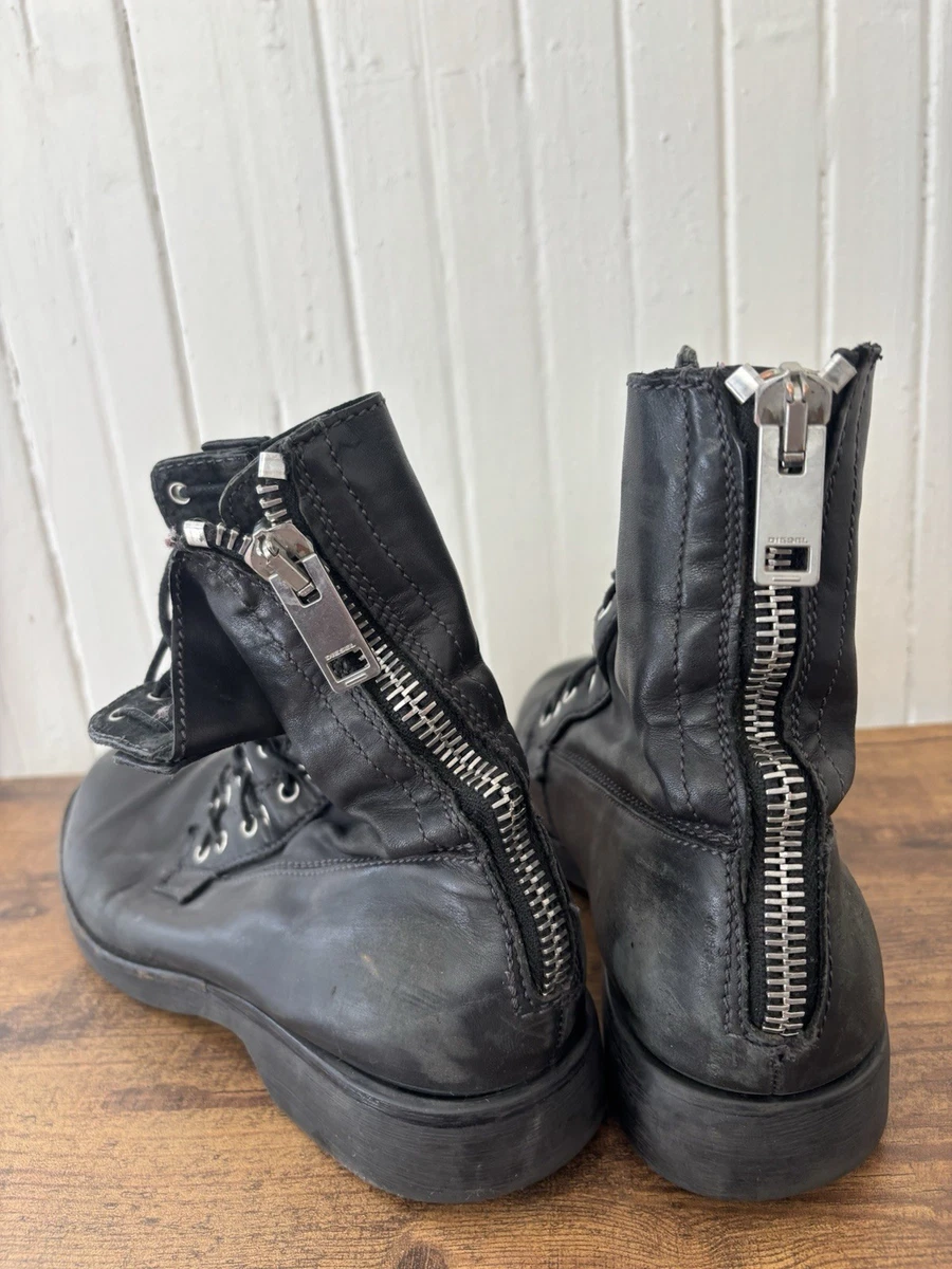 Diesel Combat Boots with Upper Leather for Women for sale | eBay