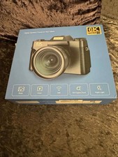 6K 64MP Digital Cameras for Photography and Vlogging with Wifi, 64GB SD Card, 16
