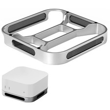 Aluminum Anti-Slip Base Desktop Cooling Mount Stand for Mac Mini M4/M4 Pro