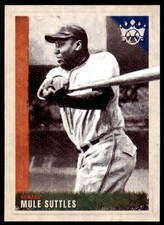 2022 PANINI DIAMOND KINGS BASEBALL MULE SUTTLES NEWARK EAGLES #64