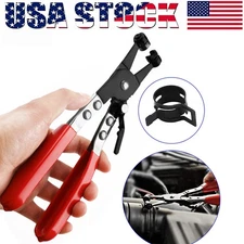 Hose Clamp Pliers Water Pipe Fuel Spring Bundle Removal Tool Pipe Clip Car US