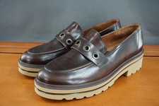 Paul Green Billie Shoes Womens 10 Brown Leath...